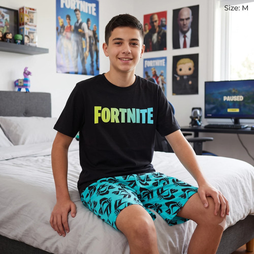 Boys official fortnite pyjamas - fortnite,